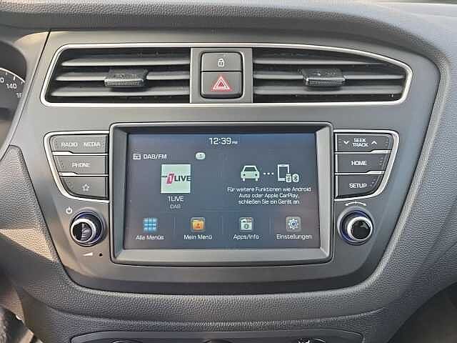 Hyundai i20 YES! 1.2 EU6d-T Apple CarPlay Android Auto DAB SHZ LenkradHZG Spurhalteass. Alar