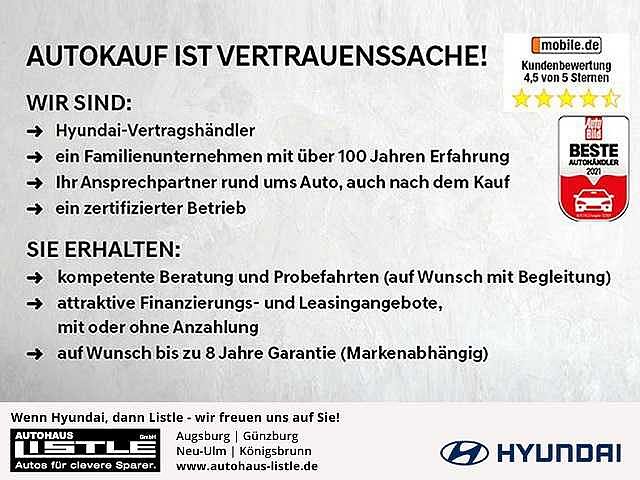 Hyundai i10 Passion + 1.0 DAB SHZ LenkradHZG Temp Tel.-Vorb. PDC Speedlimiter Alu Freisprech