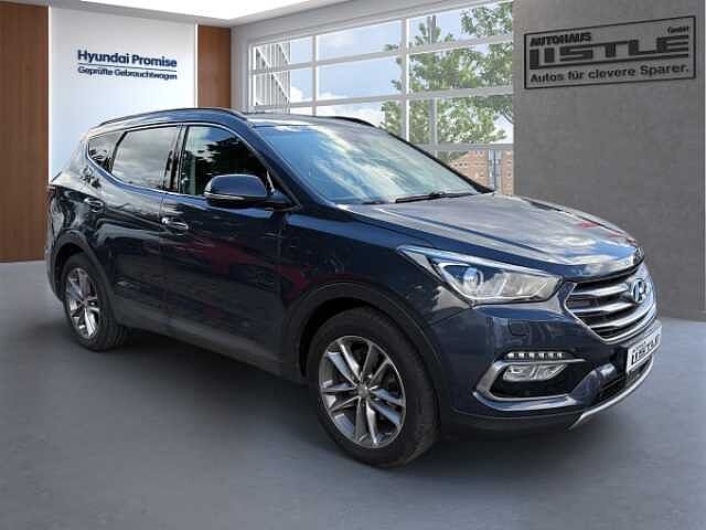 Hyundai SANTA FE Premium blue 4WD 2.2 CRDi +LEDER+KLIMA+PDC+ACC+UVM