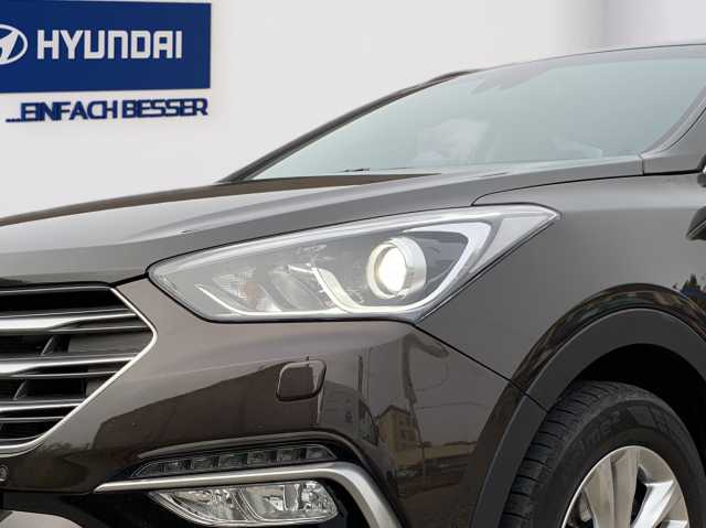 Hyundai SANTA FE blue 2.2 CRDI 2WD Automatik Style/Xenon