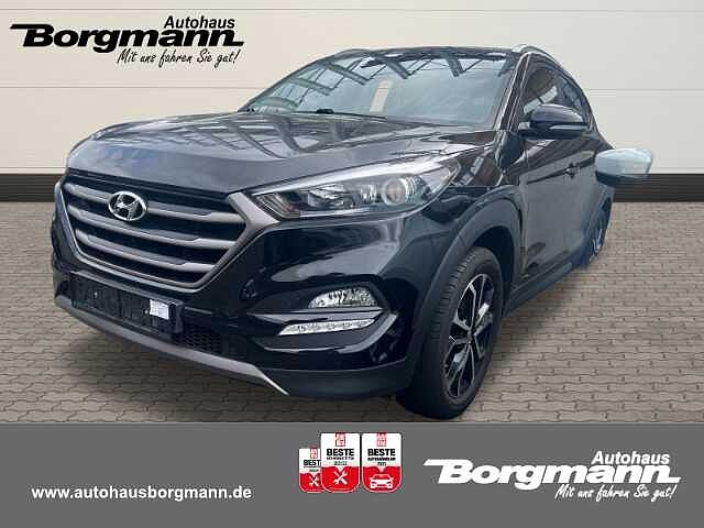 Hyundai TUCSON blue Intro Edition 1.6 GDi M T 2WD Trend Navi Mehrzonenklima Fahrerprofil DAB