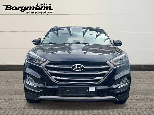 Hyundai TUCSON blue Intro Edition 1.6 GDi M T 2WD Trend Navi Mehrzonenklima Fahrerprofil DAB