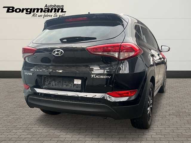 Hyundai TUCSON blue Intro Edition 1.6 GDi M T 2WD Trend Navi Mehrzonenklima Fahrerprofil DAB