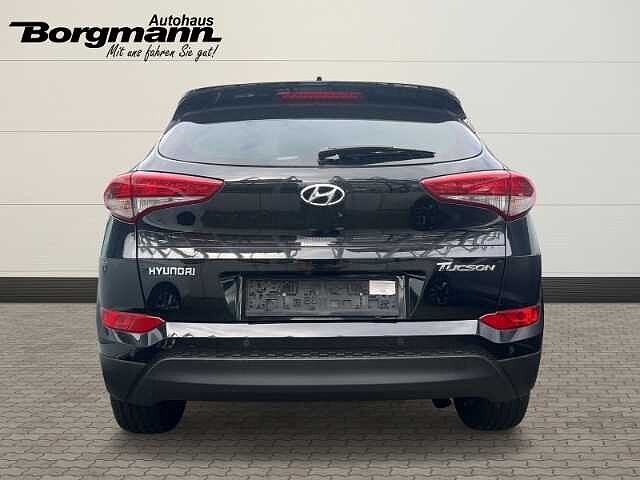 Hyundai TUCSON blue Intro Edition 1.6 GDi M T 2WD Trend Navi Mehrzonenklima Fahrerprofil DAB