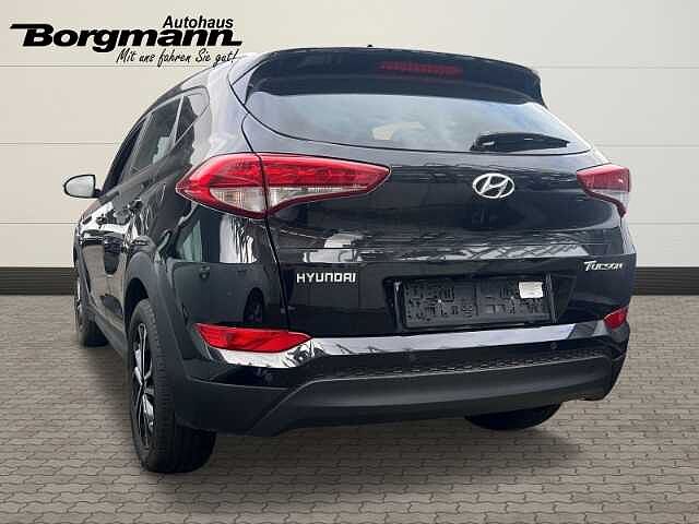 Hyundai TUCSON blue Intro Edition 1.6 GDi M T 2WD Trend Navi Mehrzonenklima Fahrerprofil DAB