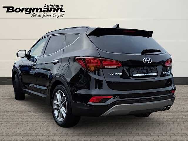 Hyundai SANTA FE blue Premium 4WD 2.2 CRDi AHK - Leder - Sitzheizung - Keyless Go